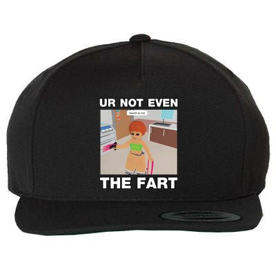 Dippytees Ur Not Even The Fart Ice Spice Wool Snapback Cap
