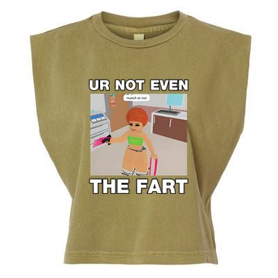Dippytees Ur Not Even The Fart Ice Spice Garment-Dyed Women's Muscle Tee