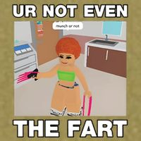Dippytees Ur Not Even The Fart Ice Spice Garment-Dyed Women's Muscle Tee