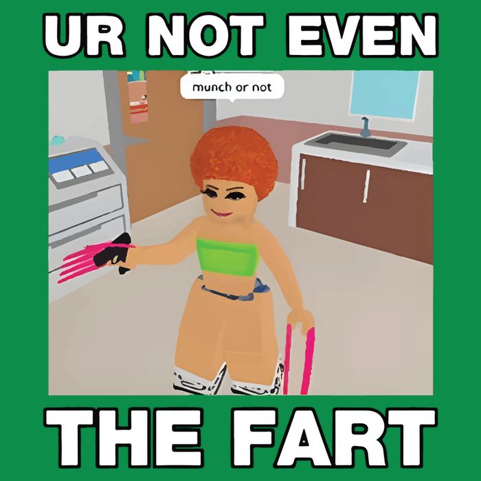 Dippytees Ur Not Even The Fart Ice Spice Button