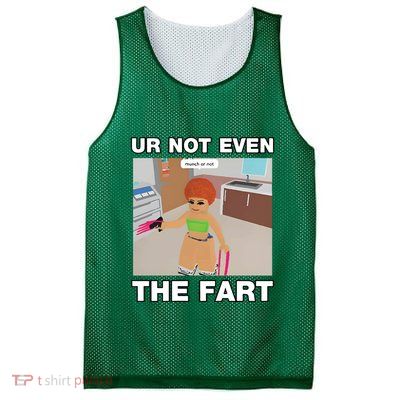 Dippytees Ur Not Even The Fart Ice Spice Mesh Reversible Basketball Jersey Tank