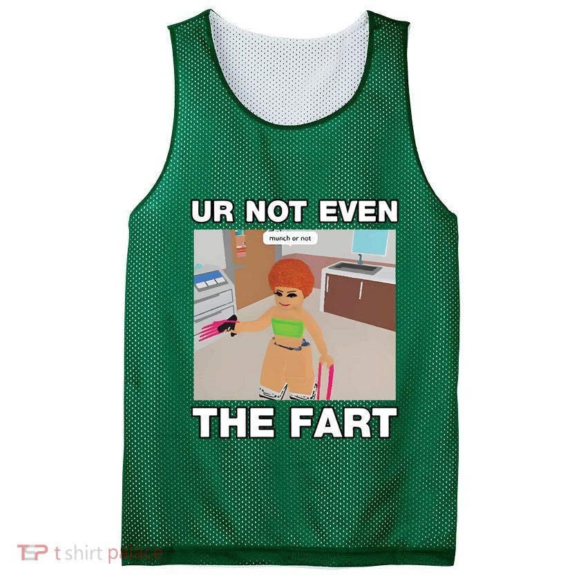 Dippytees Ur Not Even The Fart Ice Spice Mesh Reversible Basketball Jersey Tank