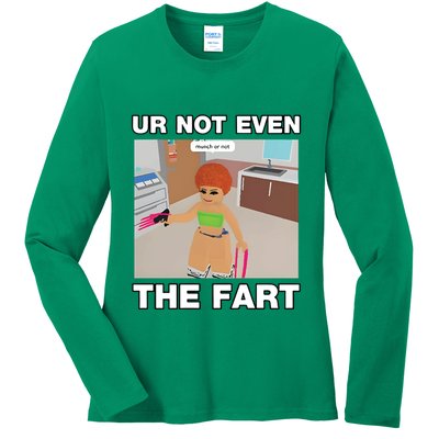 Dippytees Ur Not Even The Fart Ice Spice Ladies Long Sleeve Shirt