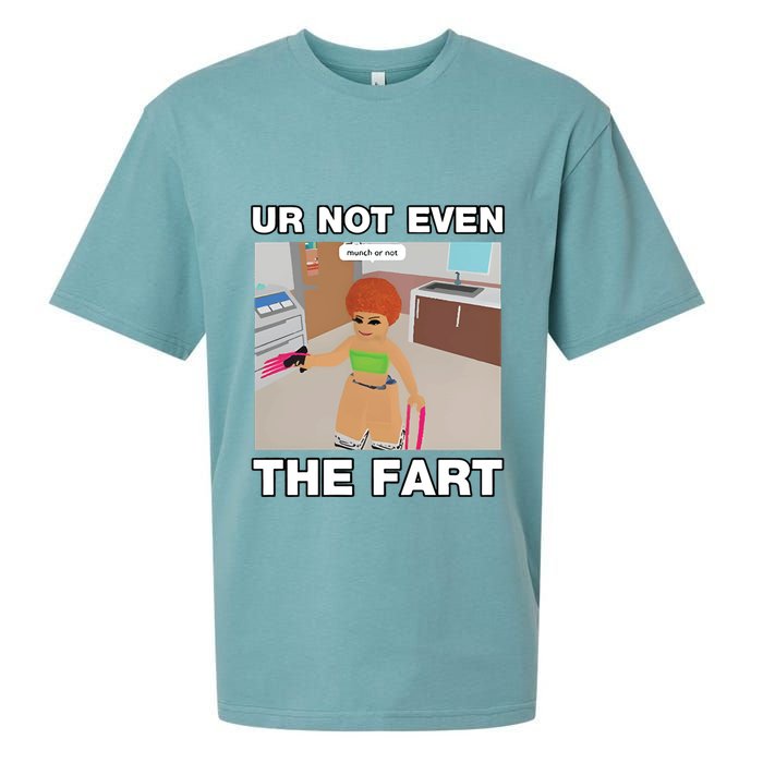 Dippytees Ur Not Even The Fart Ice Spice Sueded Cloud Jersey T-Shirt