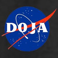 Doja Universe Nasa Blue Doja Cat 7 Panel Mesh Trucker Snapback Hat