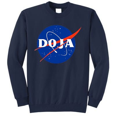 Doja Universe Nasa Blue Doja Cat Tall Sweatshirt