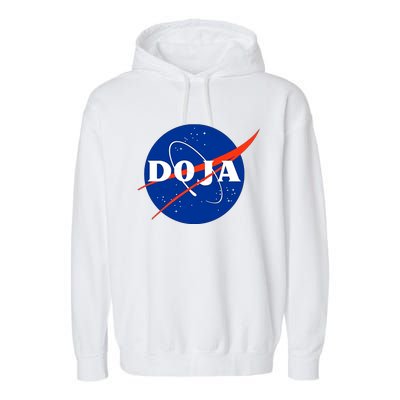 Doja Universe Nasa Blue Doja Cat Garment-Dyed Fleece Hoodie