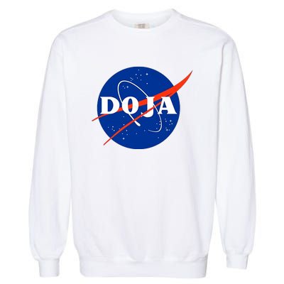 Doja Universe Nasa Blue Doja Cat Garment-Dyed Sweatshirt