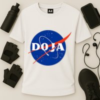 Doja Universe Nasa Blue Doja Cat Cooling Performance Crew T-Shirt