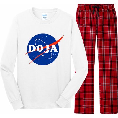 Doja Universe Nasa Blue Doja Cat Long Sleeve Pajama Set