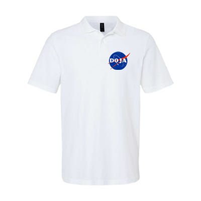 Doja Universe Nasa Blue Doja Cat Softstyle Adult Sport Polo