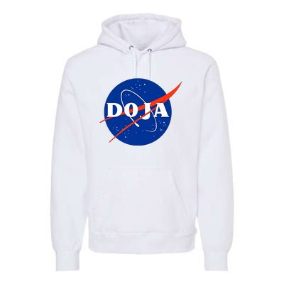 Doja Universe Nasa Blue Doja Cat Premium Hoodie