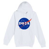 Doja Universe Nasa Blue Doja Cat Premium Pullover Hoodie