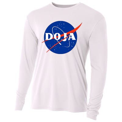 Doja Universe Nasa Blue Doja Cat Cooling Performance Long Sleeve Crew