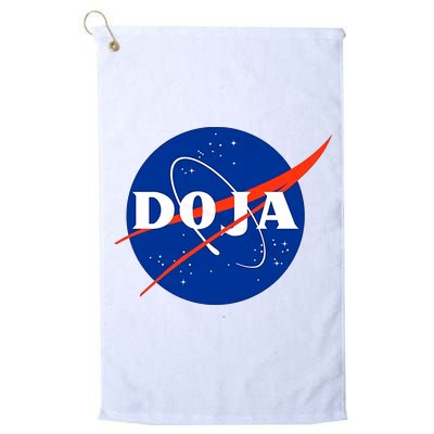 Doja Universe Nasa Blue Doja Cat Golf Towel