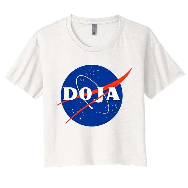 Doja Universe Nasa Blue Doja Cat Crop Top