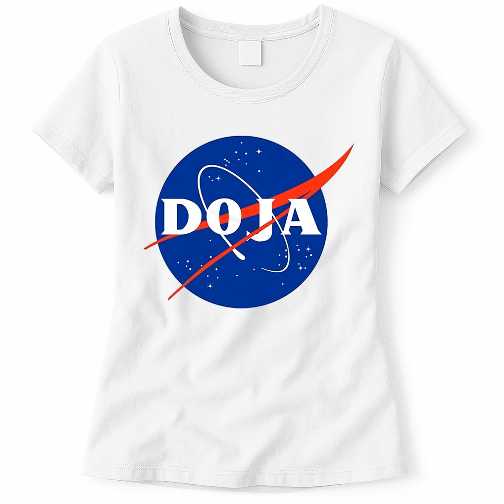 Doja Universe Nasa Blue Doja Cat Womens T-Shirt