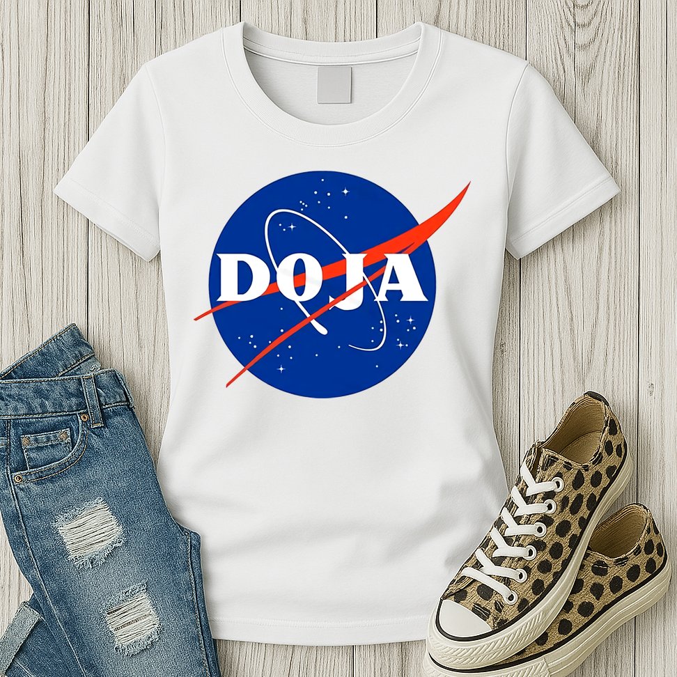 Doja Universe Nasa Blue Doja Cat Womens T-Shirt
