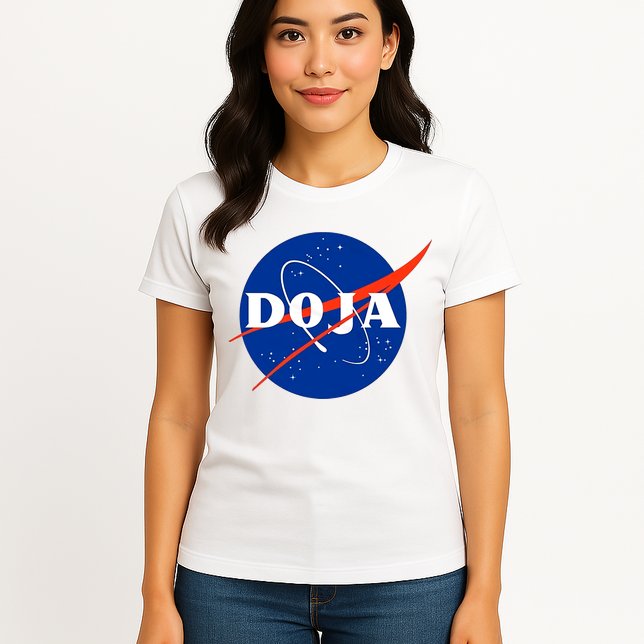 Doja Universe Nasa Blue Doja Cat Womens T-Shirt