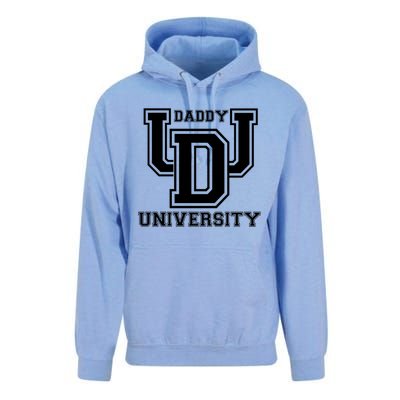 Daddy University New Dad FatherS Day Best Father Ever Gift Unisex Surf Hoodie