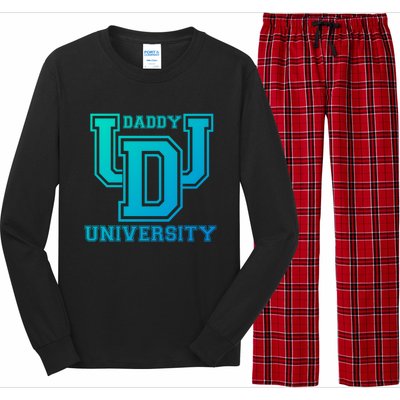 Daddy University New Dad FatherS Day Best Father Ever Gift Long Sleeve Pajama Set