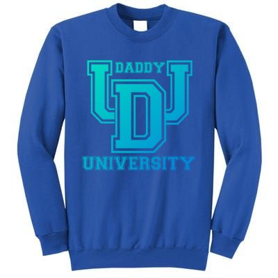 Daddy University New Dad FatherS Day Best Father Ever Gift Tall Sweatshirt