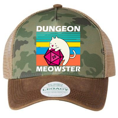Dungeon Meowster Legacy Tie Dye Trucker Hat