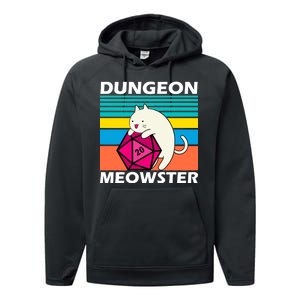 Dungeon Meowster Performance Fleece Hoodie