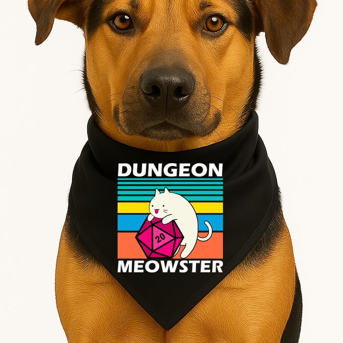 Dungeon Meowster USA-Made Doggie Bandana