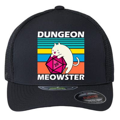 Dungeon Meowster Flexfit Unipanel Trucker Cap