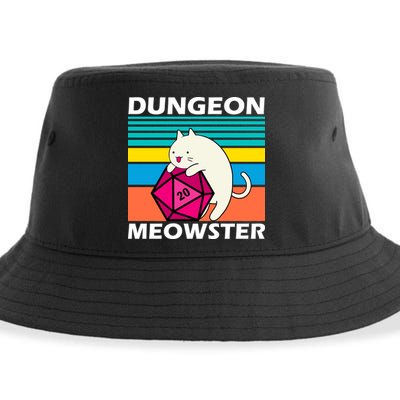 Dungeon Meowster Sustainable Bucket Hat