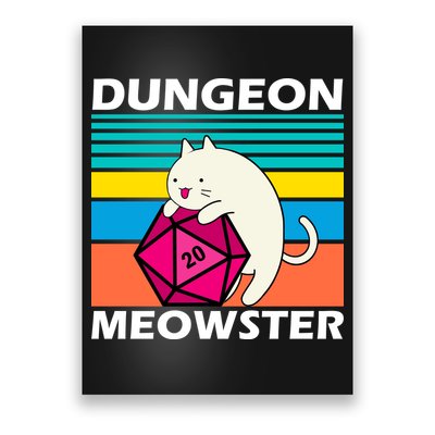 Dungeon Meowster Poster