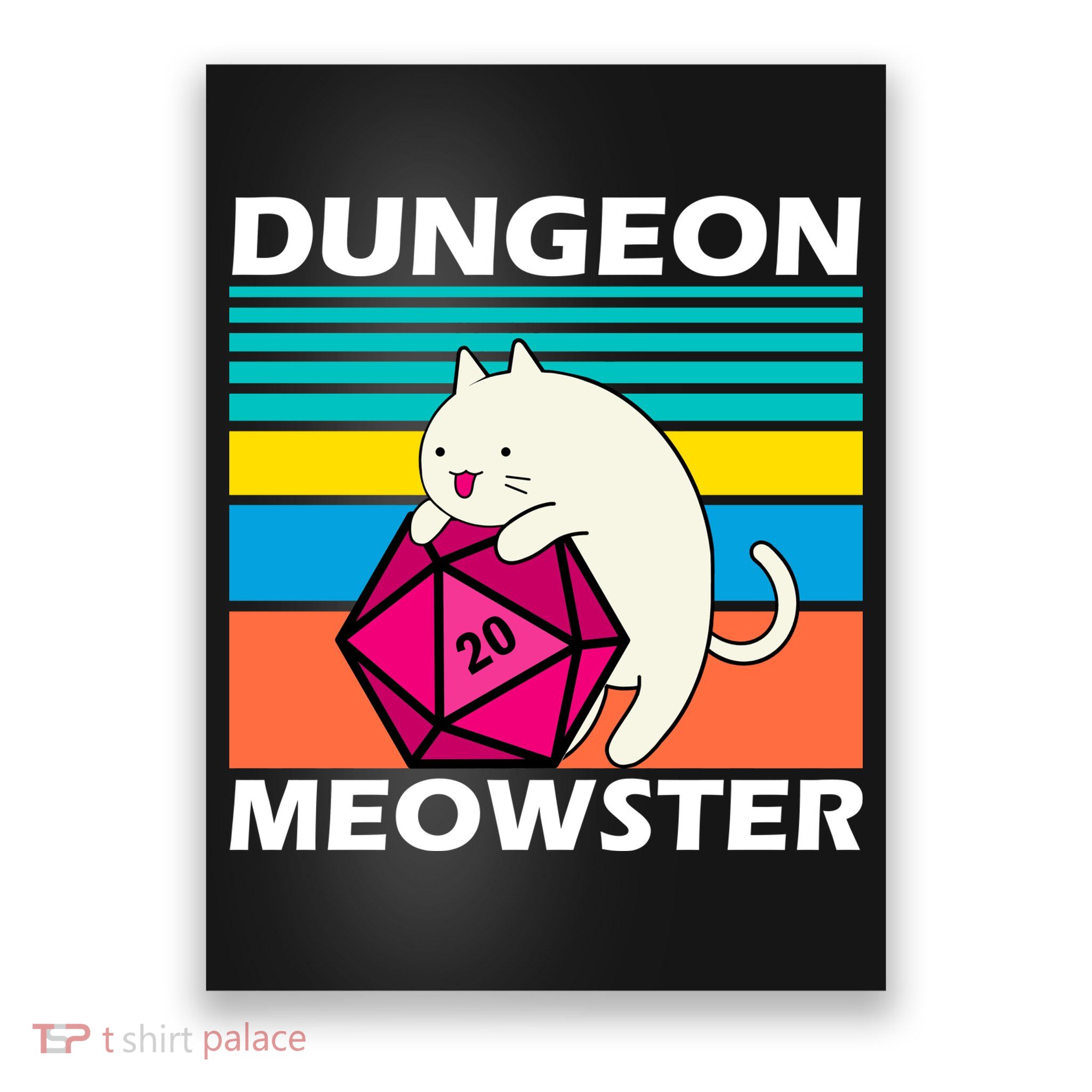Dungeon Meowster Poster