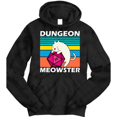 Dungeon Meowster Tie Dye Hoodie