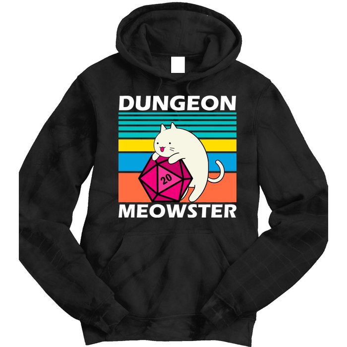 Dungeon Meowster Tie Dye Hoodie