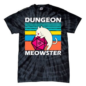 Dungeon Meowster Tie-Dye T-Shirt