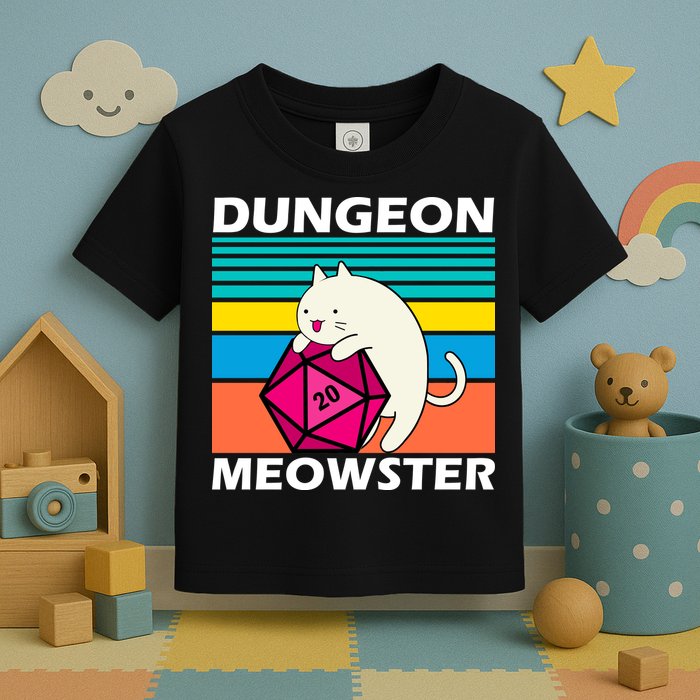Dungeon Meowster Toddler T-Shirt