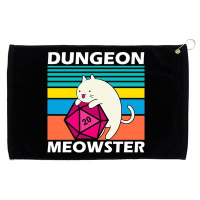 Dungeon Meowster Grommeted Golf Towel
