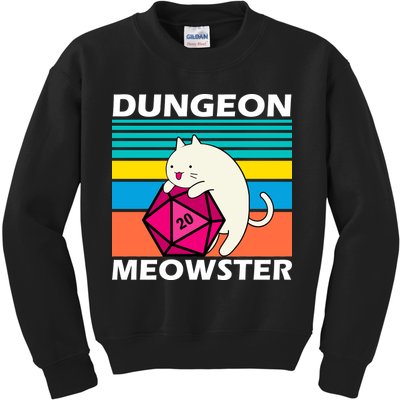 Dungeon Meowster Kids Sweatshirt