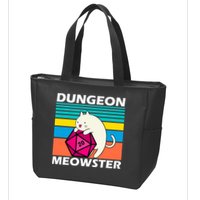 Dungeon Meowster Zip Tote Bag