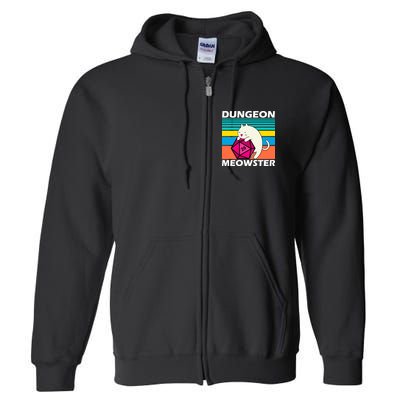 Dungeon Meowster Full Zip Hoodie