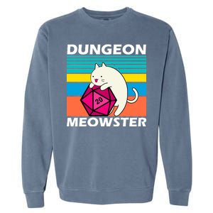 Dungeon Meowster Garment-Dyed Sweatshirt