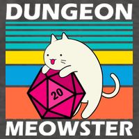 Dungeon Meowster Vector Backpack