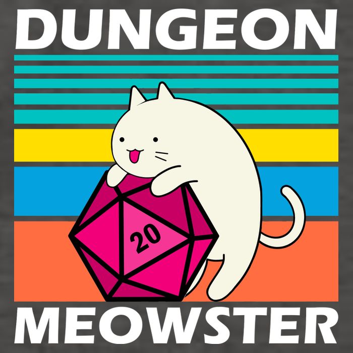 Dungeon Meowster Vector Backpack