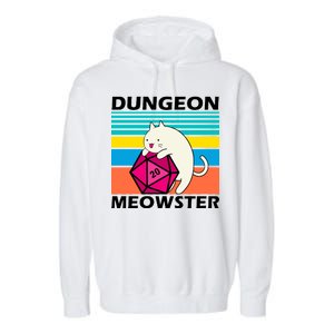 Dungeon Meowster Garment-Dyed Fleece Hoodie