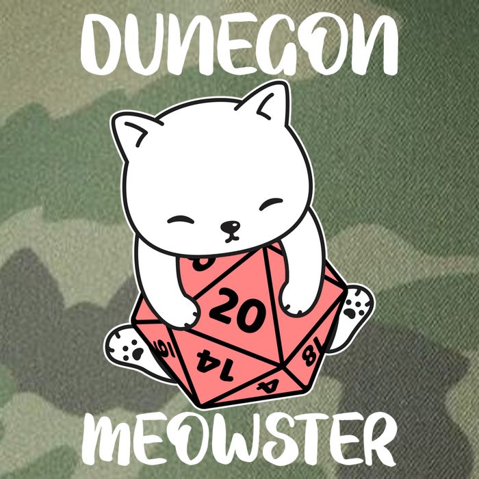 Dungeon Mewoster Legacy Tie Dye Trucker Hat
