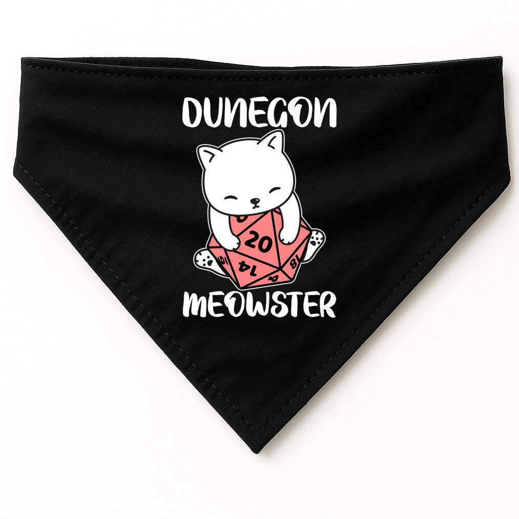 Dungeon Mewoster USA-Made Doggie Bandana