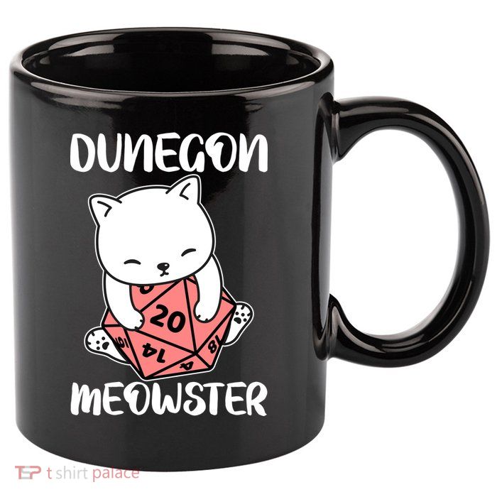 Dungeon Mewoster 11oz C Handle Ceramic Mug