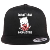 Dungeon Mewoster Flat Bill Trucker Hat