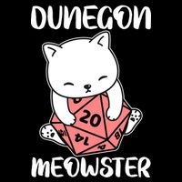 Dungeon Mewoster Flat Bill Trucker Hat